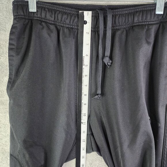 Mens Black Adidas Primegreen  Jogger Pants Athletic Loungewear Drawstring Size L - Picture 9 of 13